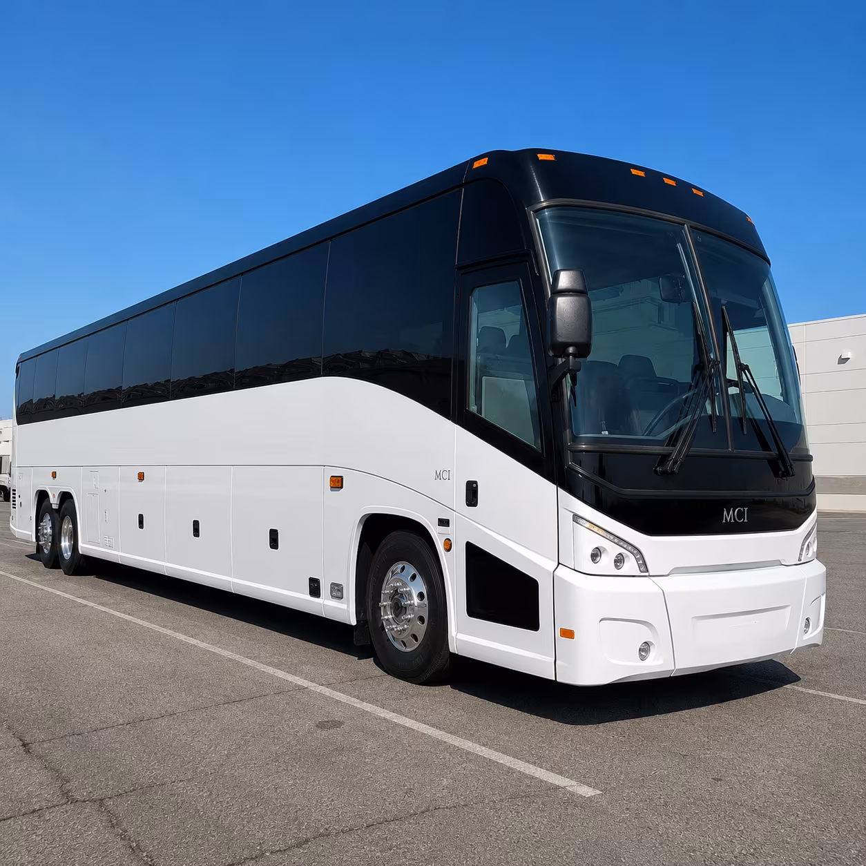 brookhaven charter bus rental exterior