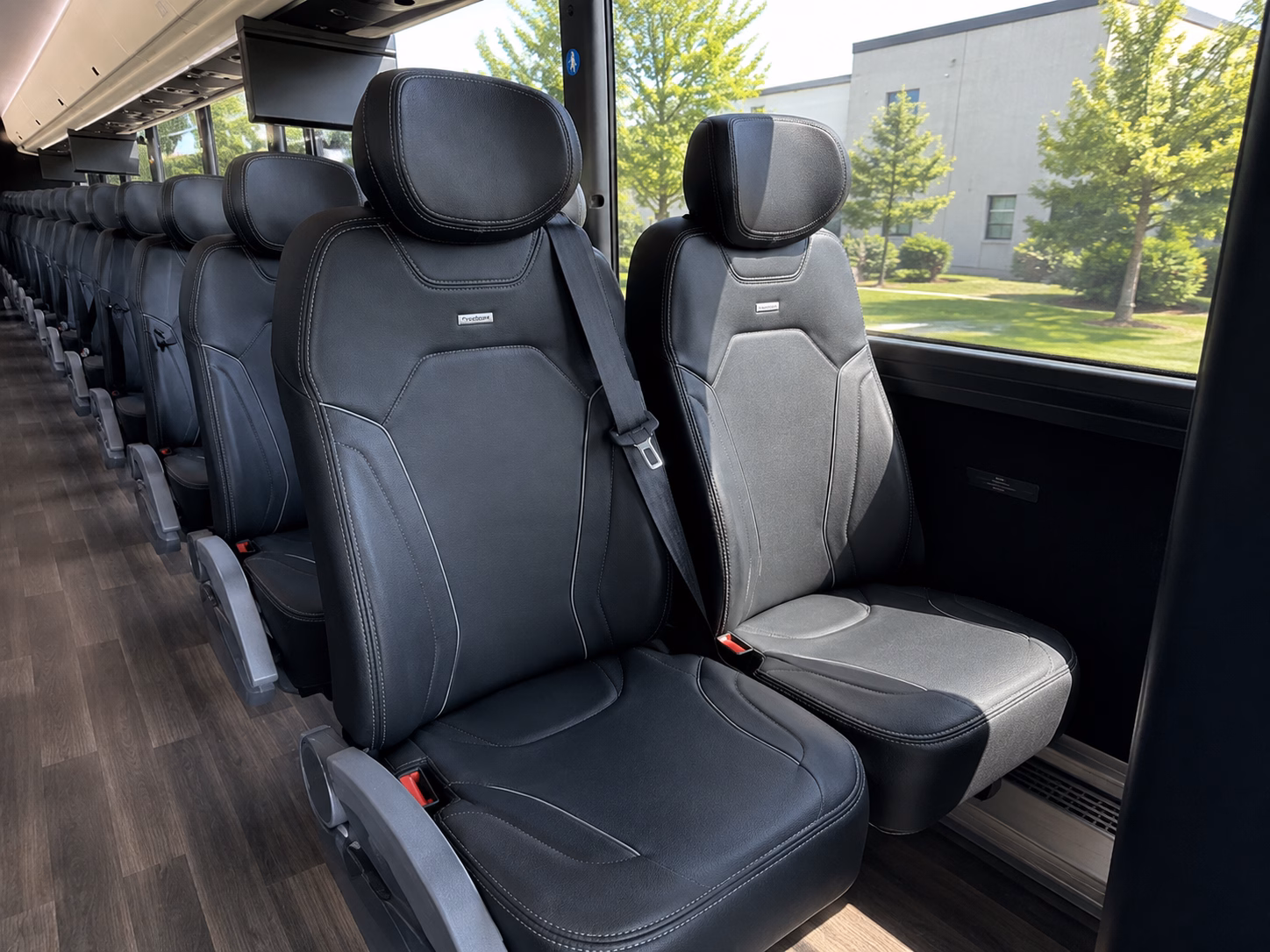 brookhaven employee transportation onboard seating
