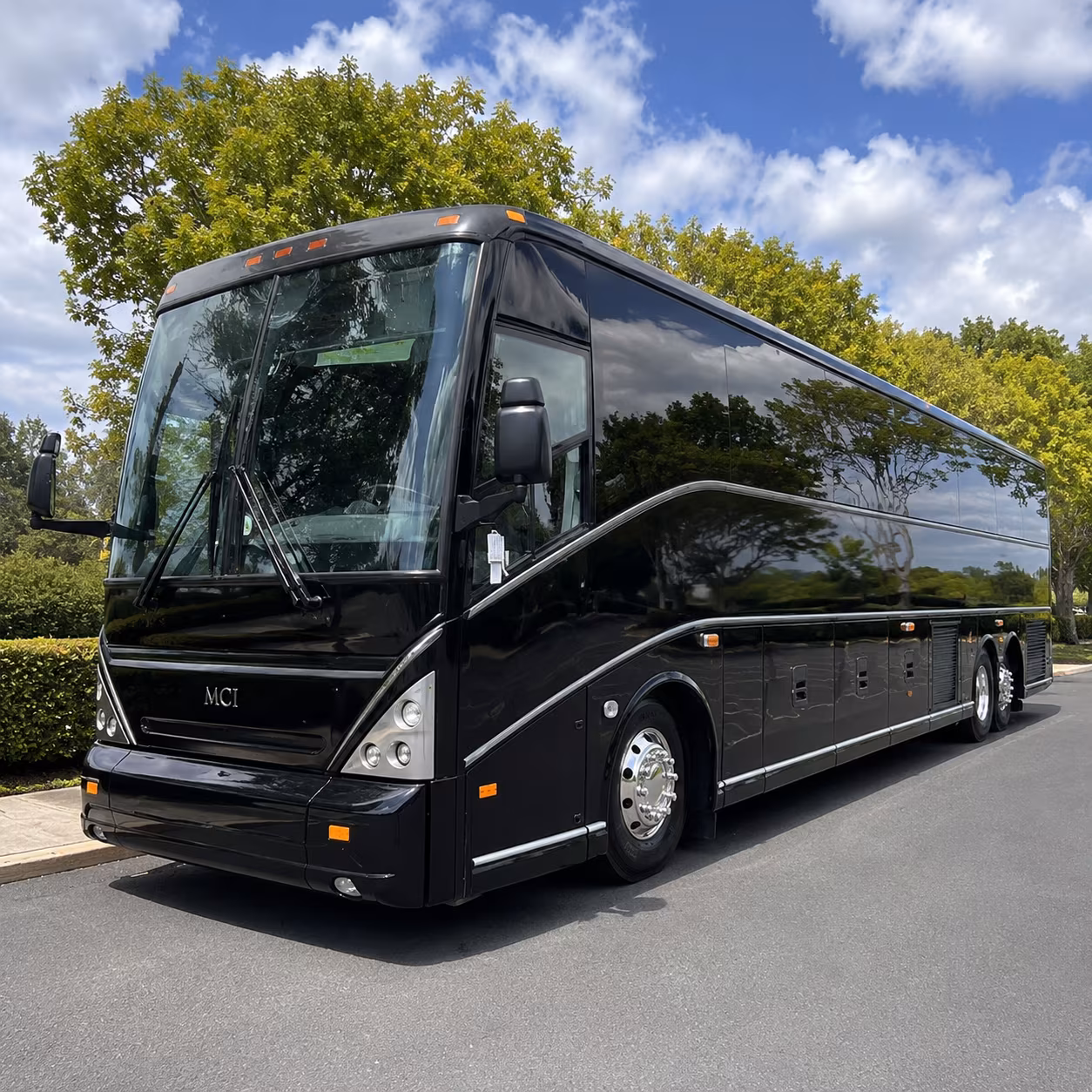 prom charter bus rentals for large groups in brookhaven